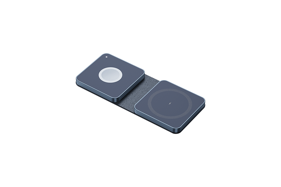 2-in-1 Magnetic Wireless Charger